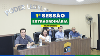 1ª Sessão Extraordinária de 2025