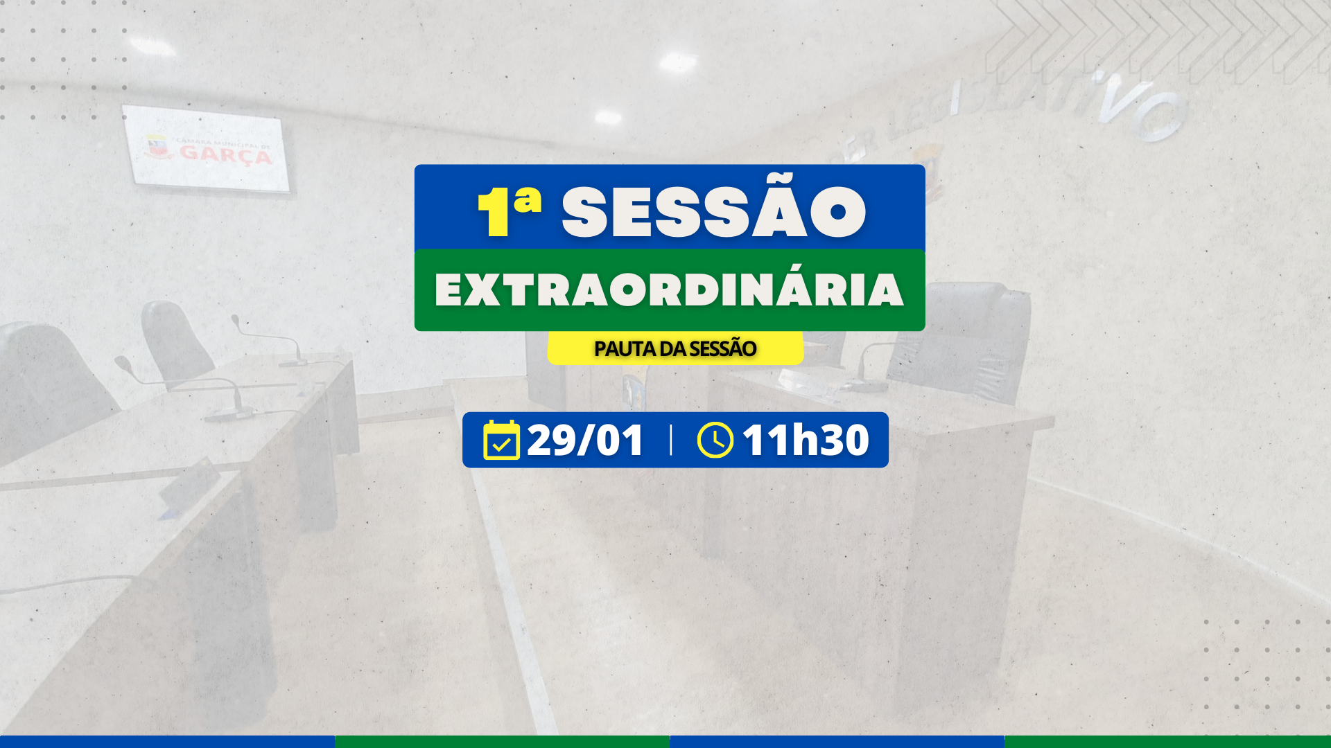 1ª Sessão Extraordinária de 2025