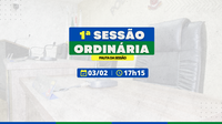 1ª Sessão Ordinária