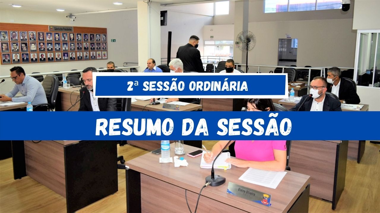 2ª Sessão Ordinária de 2021