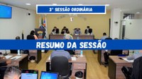 3ª Sessão Ordinária de 2021