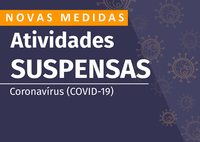 Câmara suspense sessões e atendimento presencial