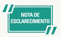 Nota Oficial de Esclarecimento